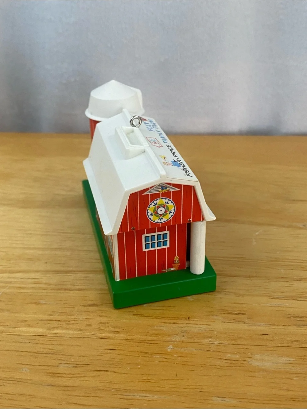 2008 Hallmark Keepsake Fisher-Price Play Family Farm Magic Sound Ornament